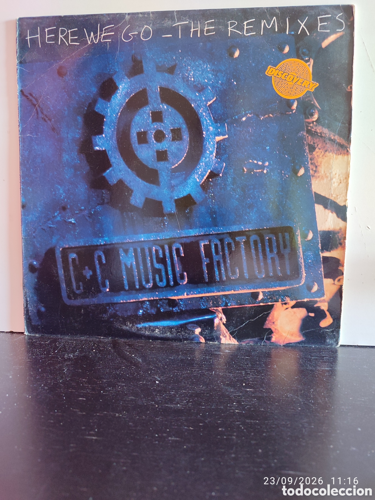 Discos de vinilo: C + C Music Factory &ndash; Here We Go - The Remixes - Foto 1