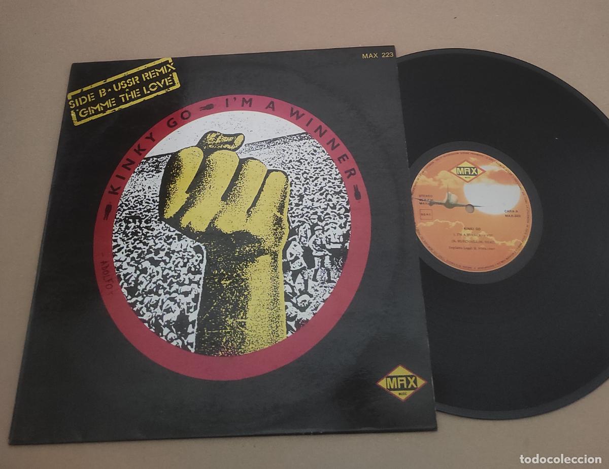 Discos de vinilo: KINKY GO (MAXI) I&rsquo;M A WINNER-ESPA&Ntilde;A-