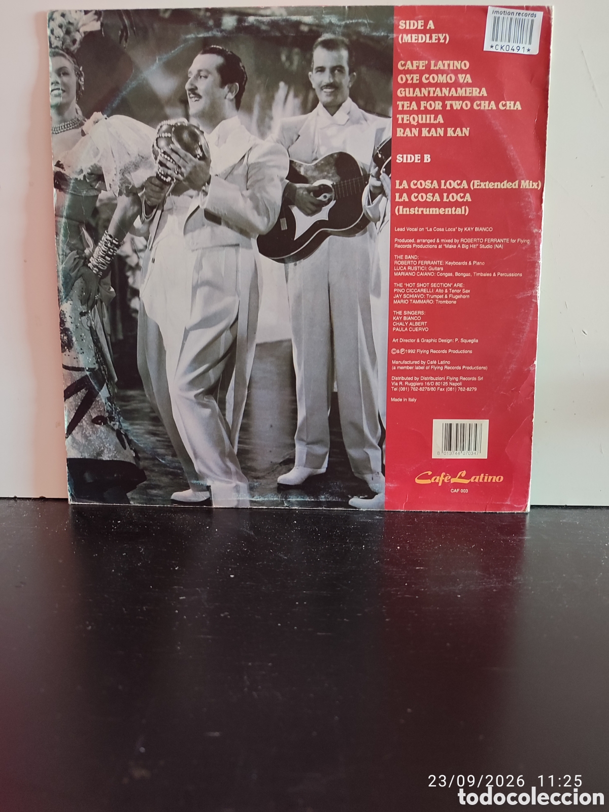 Discos de vinilo: Caf&eacute; Latino &ndash; El Mix - Foto 2