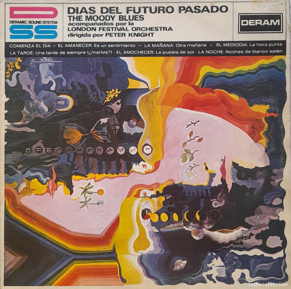 Discos de vinilo: THE MOODY BLUES. D&iacute;as del Futuro Pasado. LP DERAM 1966