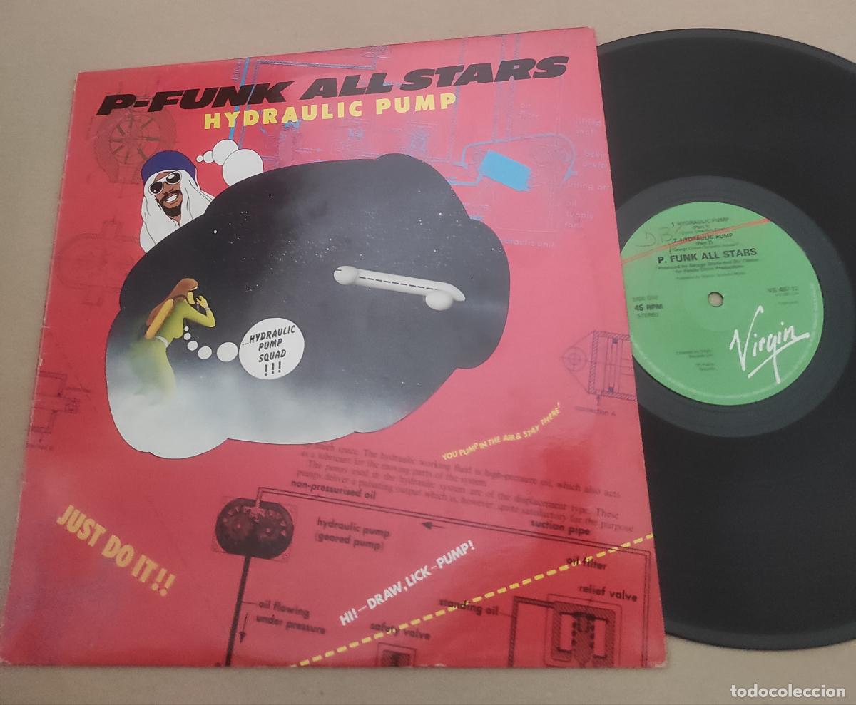 Discos de vinilo: P-Funk All Stars &ndash; Hydraulic Pump-MAXI-ORIGINAL-EDICION INGLESA