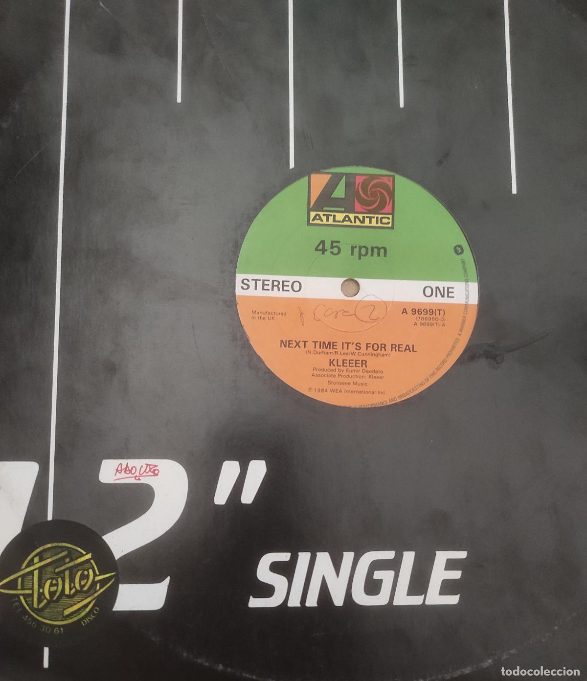 Discos de vinilo: Kleeer &ndash; Next Time It's For Real-MAXI-