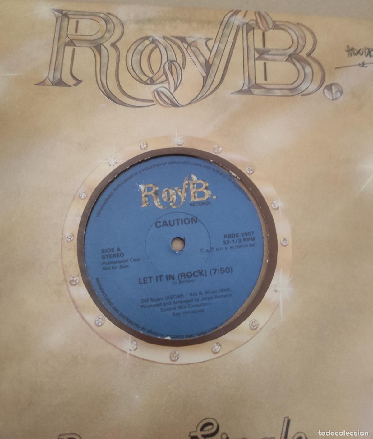 Discos de vinilo: Caution &ndash; Let It In (Rock)-MAXI-