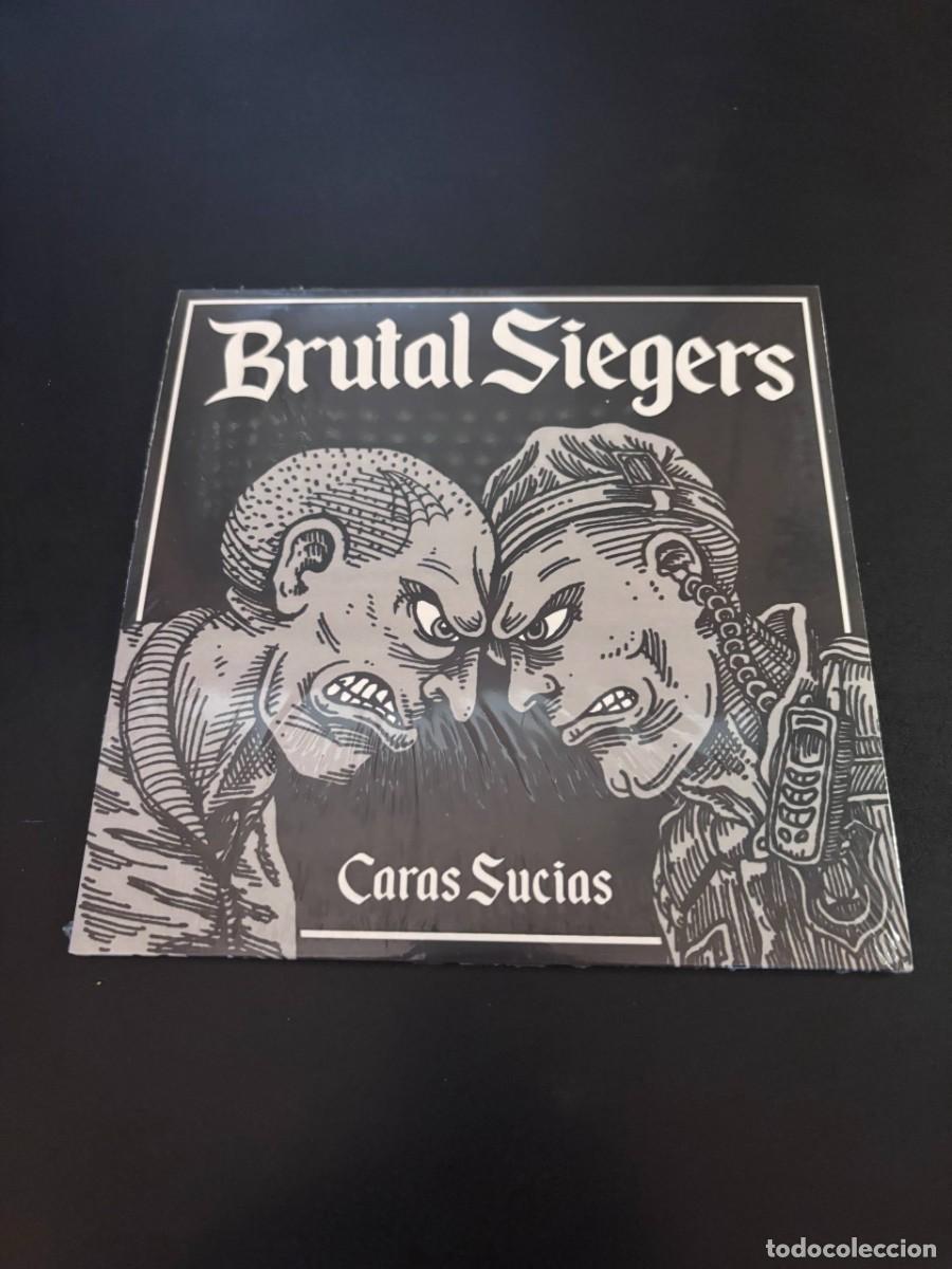 Discos de vinilo: Brutal Siegers Caras Sucias Disco de vinilo punk oi! single 7&rdquo; EP