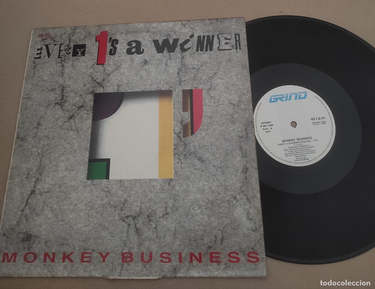 Discos de vinilo: Monkey Business &ndash; Every 1's A Winner-MAXI-