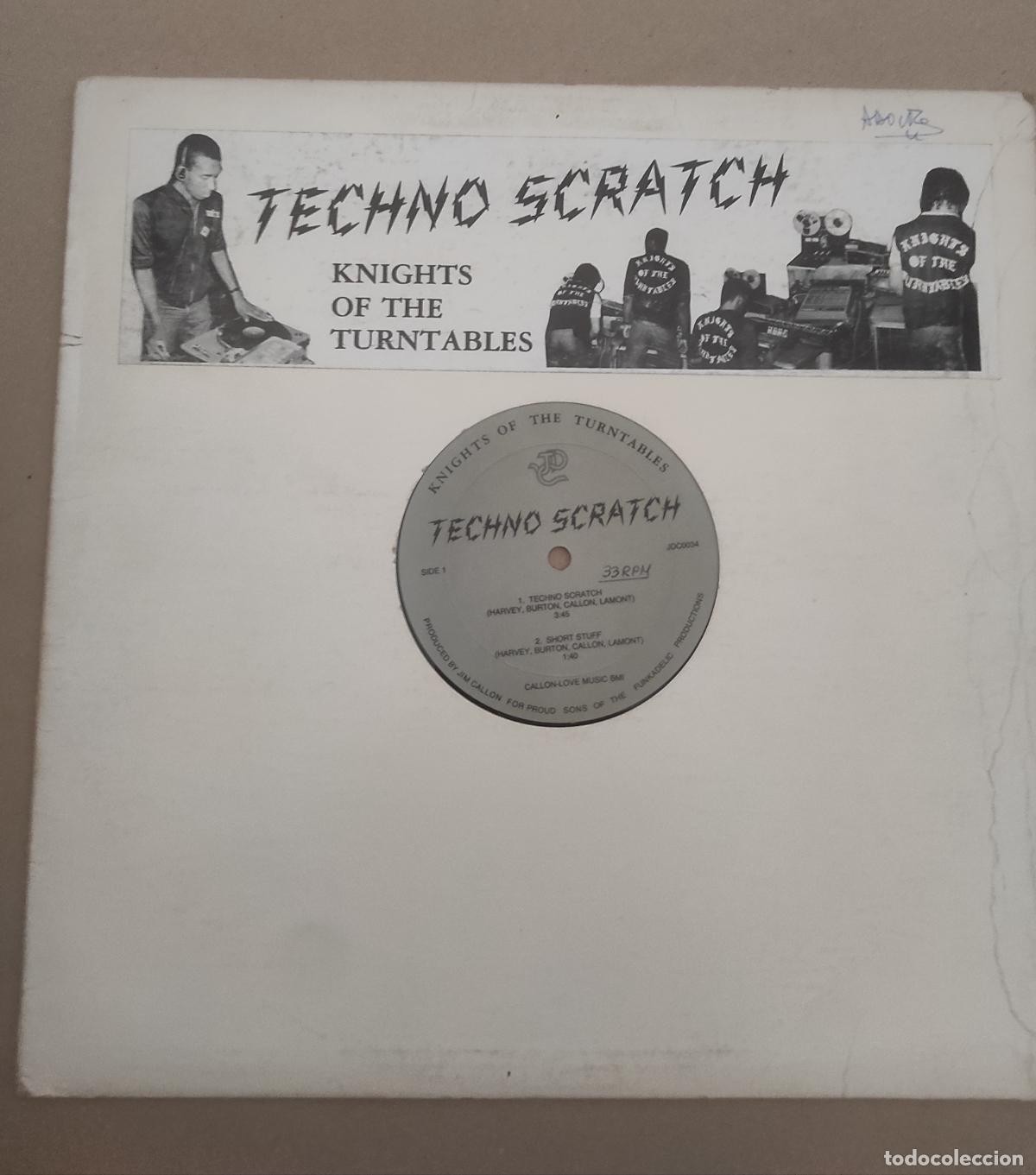 Discos de vinilo: Knights Of The Turntables &ndash; Techno Scratch-MAXI-ORIGINAL EDICION AMERICANA- RARO!!