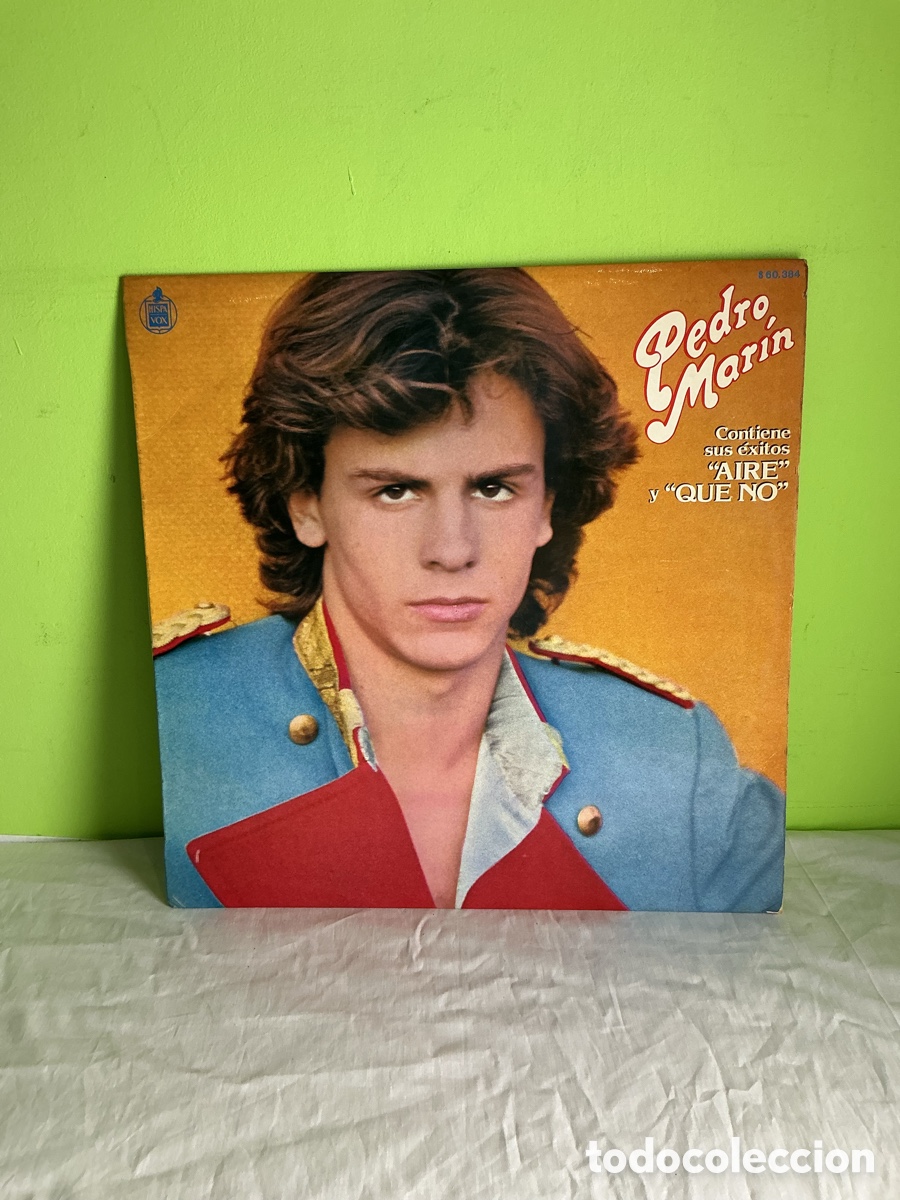 Discos de vinilo: PEDRO MAR&Iacute;N &ndash; AIRE / QUE NO &ndash; LP VINILO ORIGINAL &ndash; HISPAVOX