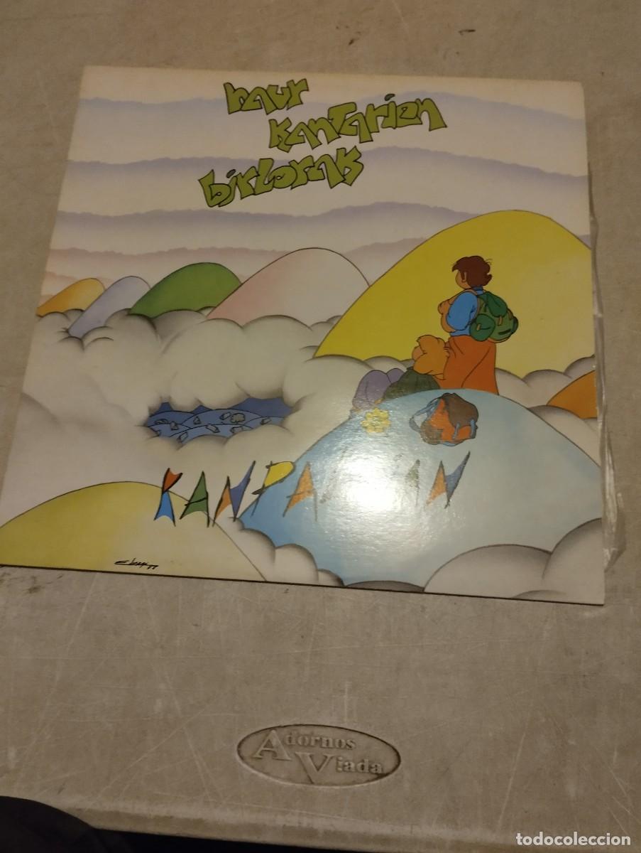Discos de vinilo: HAUR KANTARIEN BIRLORAK LP KANPALDIAN INSERT LETRAS