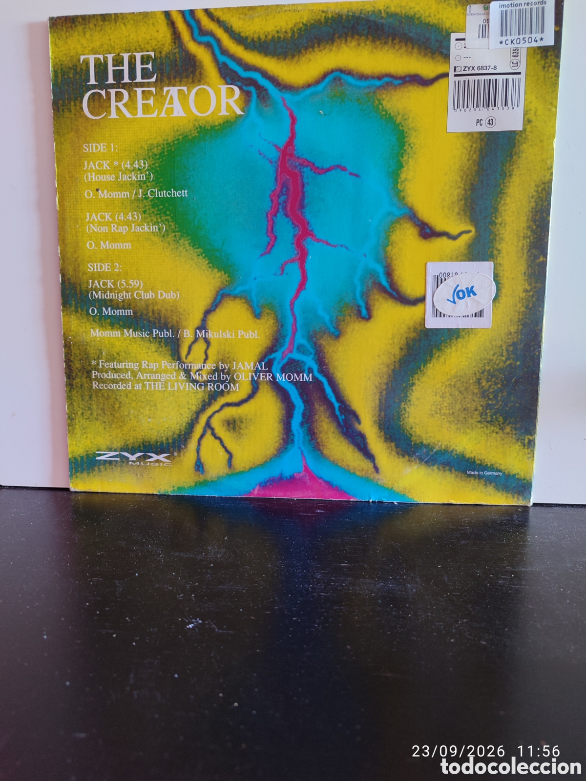 Discos de vinilo: The Creator &ndash; Jack VINILO - Foto 2
