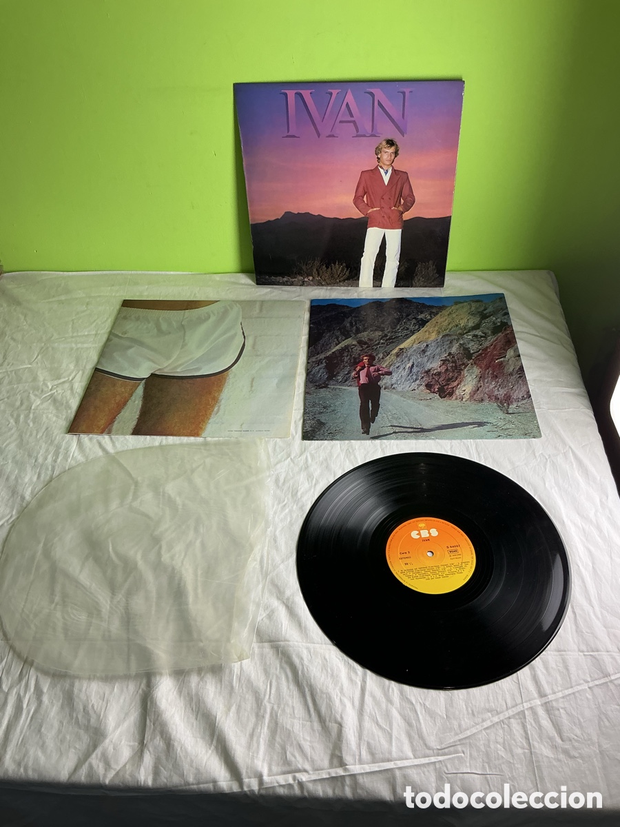 Discos de vinilo: IV&Aacute;N &ndash; A SOLAS &ndash; LP ORIGINAL CBS 1980 CON ENCARTES - Foto 2