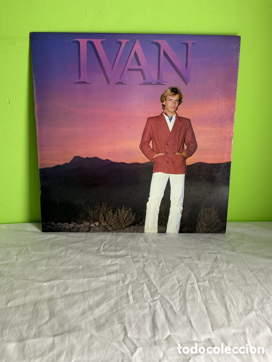 Discos de vinilo: IV&Aacute;N &ndash; A SOLAS &ndash; LP ORIGINAL CBS 1980 CON ENCARTES - Foto 3