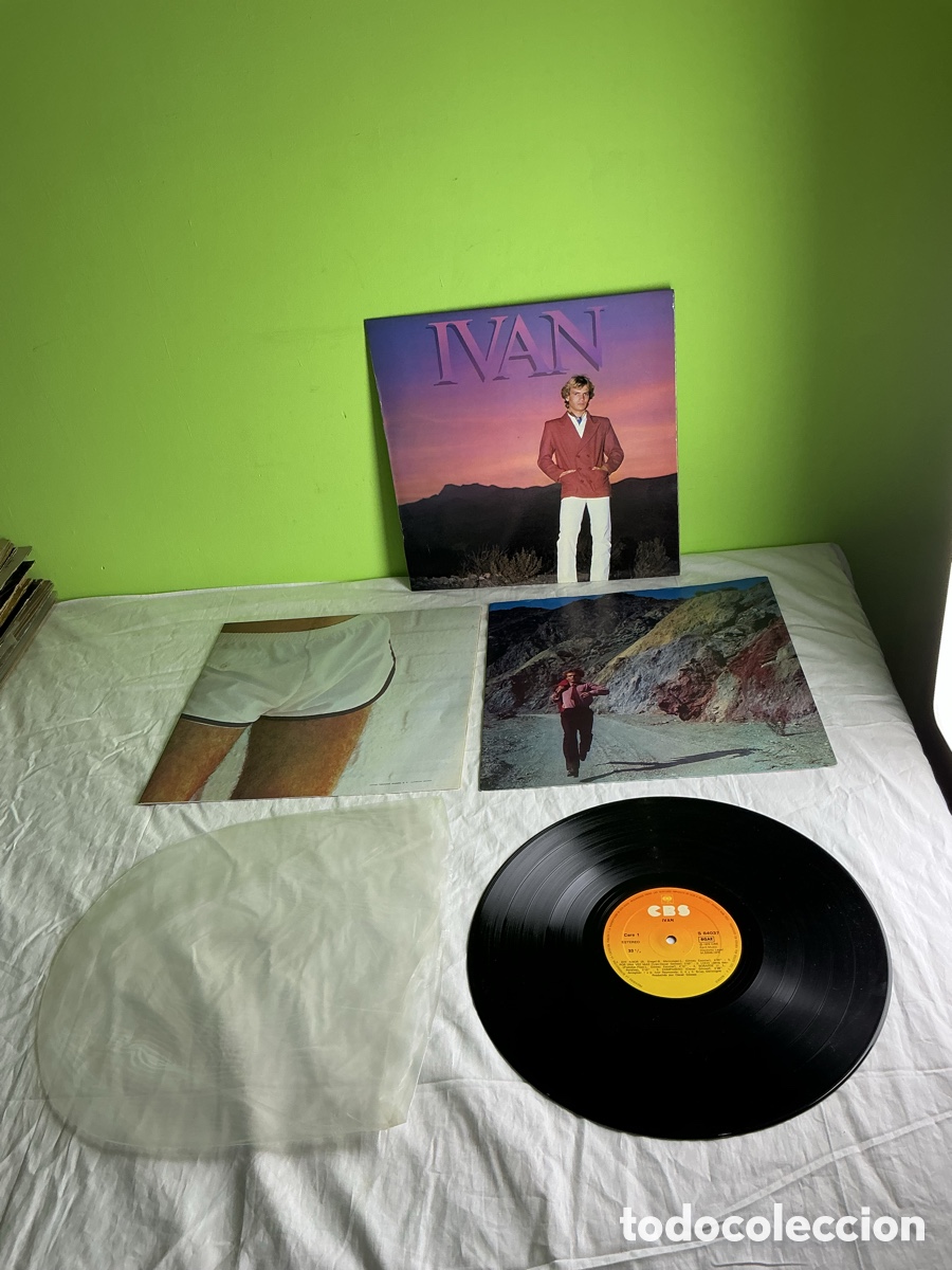 Discos de vinilo: IV&Aacute;N &ndash; A SOLAS &ndash; LP ORIGINAL CBS 1980 CON ENCARTES - Foto 7