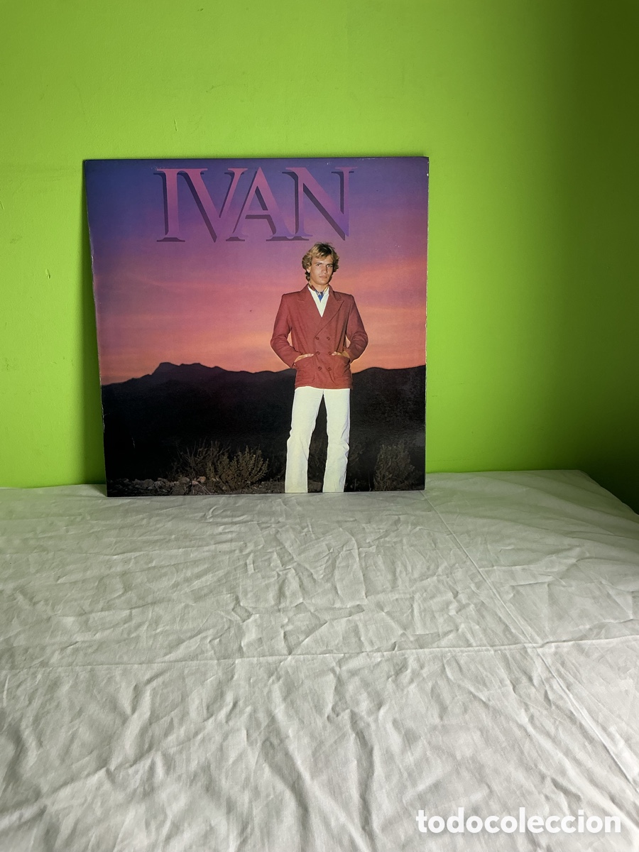 Discos de vinilo: IV&Aacute;N &ndash; A SOLAS &ndash; LP ORIGINAL CBS 1980 CON ENCARTES