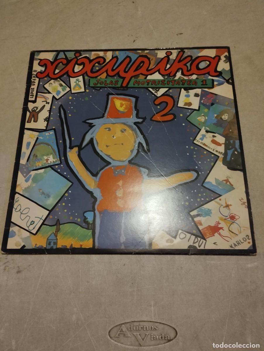Discos de vinilo: XIXUPIKA 2 LP JOLAS MOTRIZITATEA 1 INSERT LETRAS