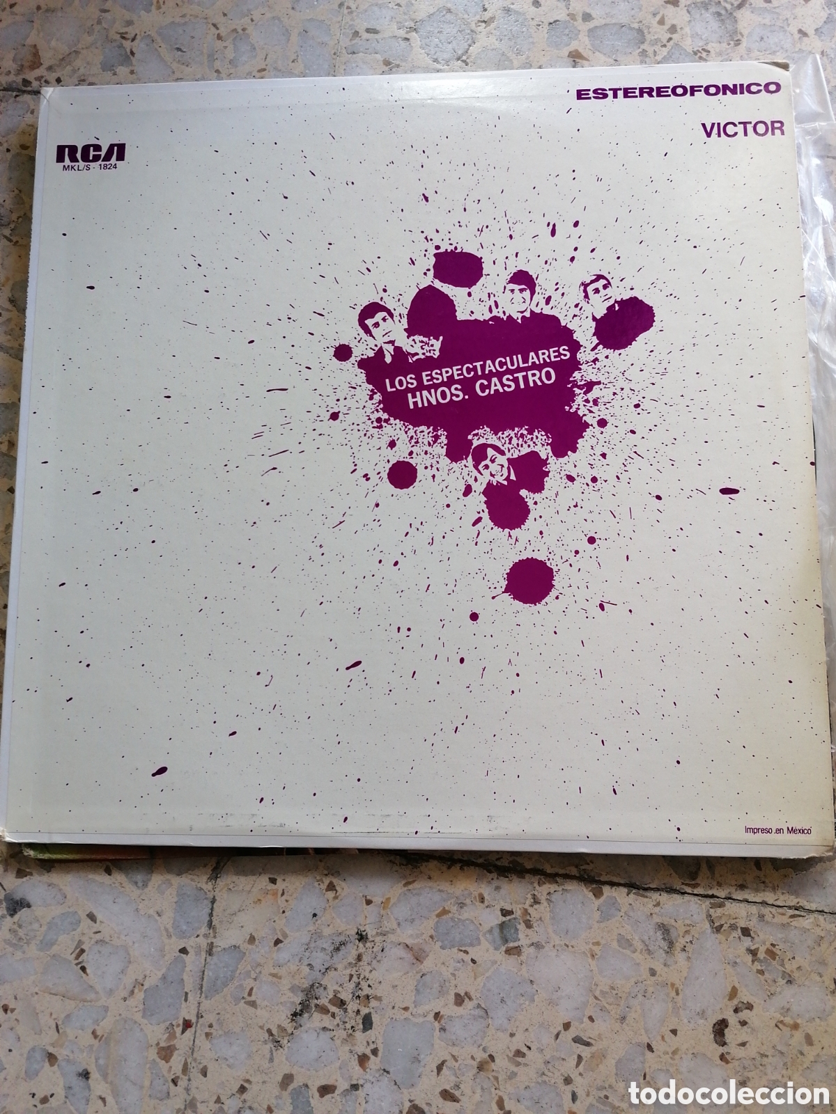 Discos de vinilo: LP LOS ESPECTACULARES HERMANOS CASTRO 1969 MEXICO EX