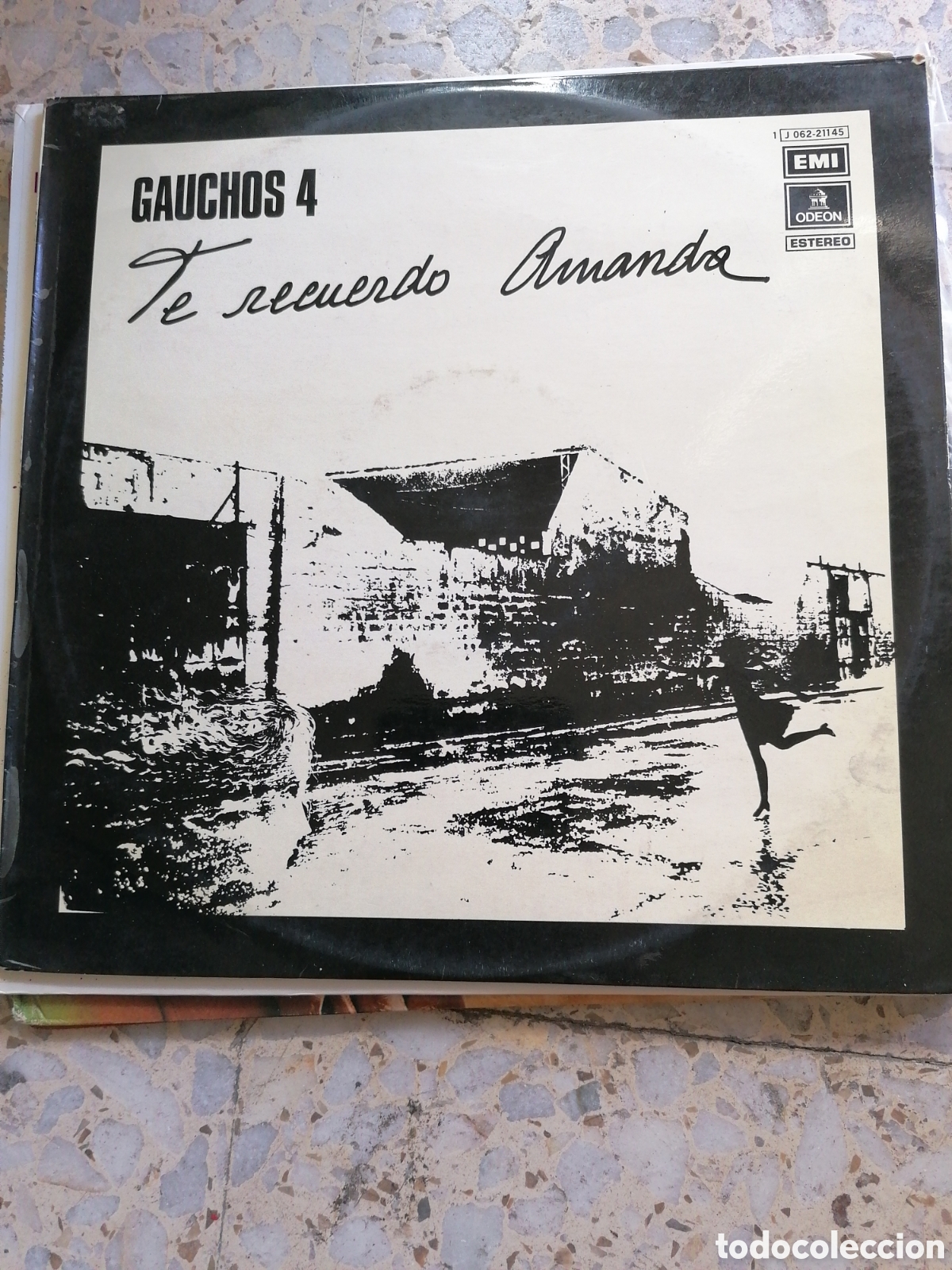 Disques de vinyle: LP GAUCHOS 4 TE RECUERDO AMANDA 1975 ESPA&Ntilde;A