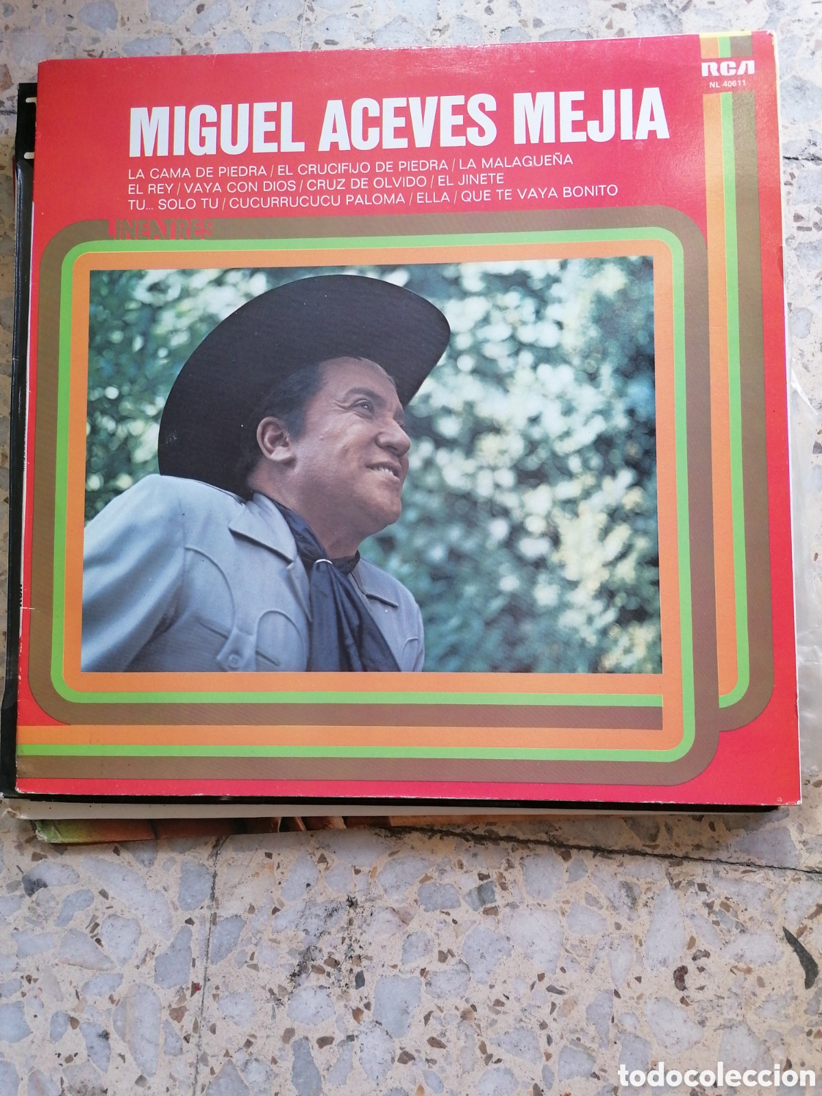Discos de vinilo: LP MIGUEL ACEVES MEJIA LA CAMA DE PIEDRA 1977 ESPA&Ntilde;A EX