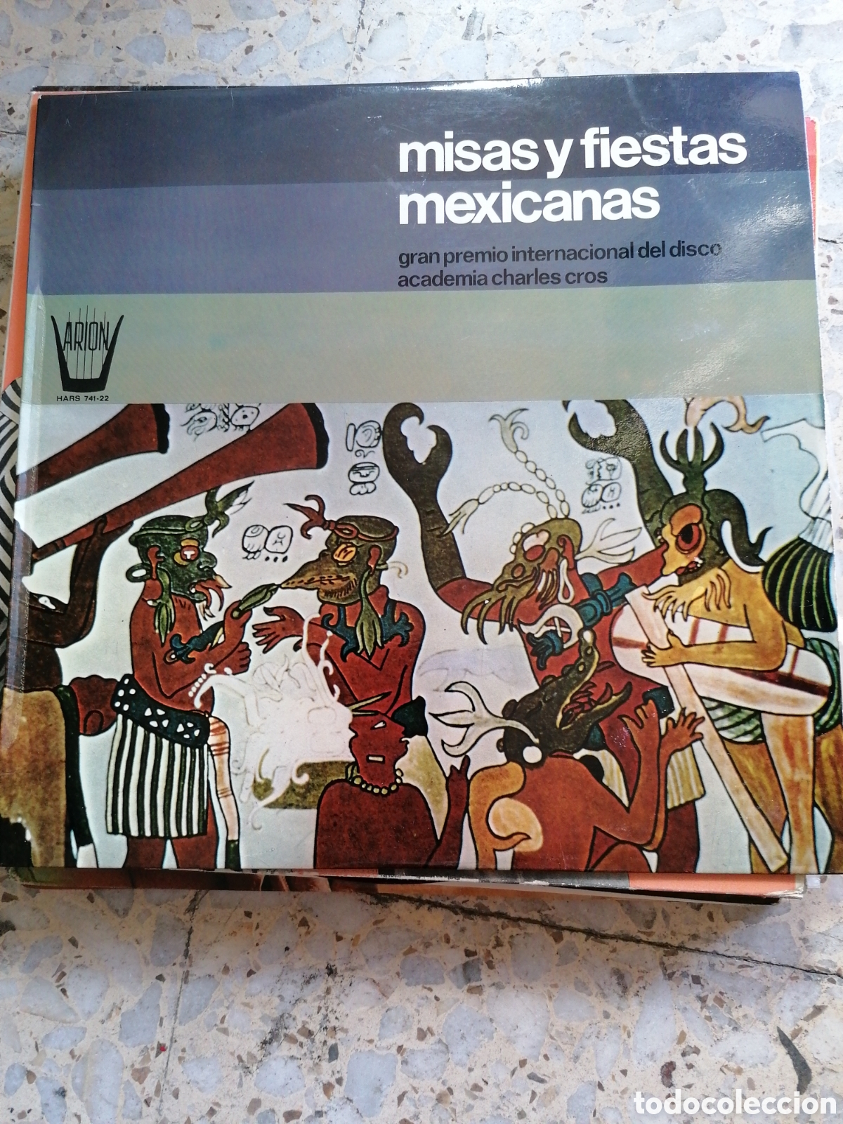 Discos de vinilo: LP MISAS Y FIESTAS MEXICANAS CHARLES CROS 1975 ESPA&Ntilde;A EX
