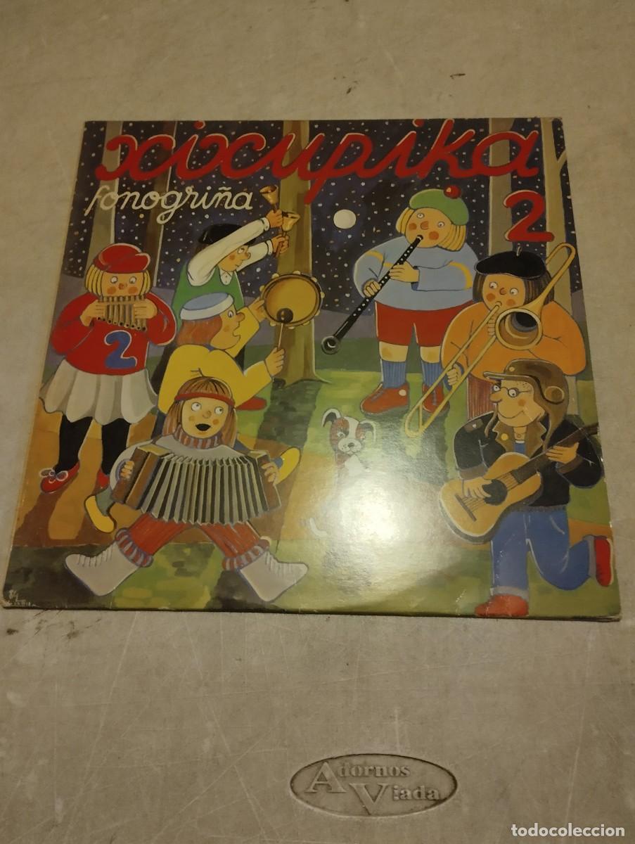 Discos de vinilo: XIXUPIKA 2 LP FONOGRI&Ntilde;A INSERT LETRAS - Foto 1