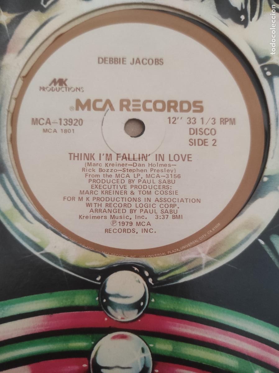 Discos de vinilo: Debbie Jacobs &ndash; Undercover Lover-MAXI-