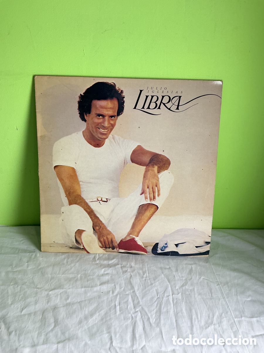 Discos de vinilo: JULIO IGLESIAS &ndash; LIBRA &ndash; LP VINILO ORIGINAL CBS 1985