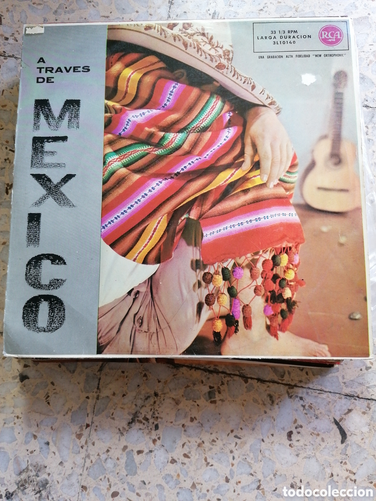 Discos de vinilo: LP A TRAVES DE MEXICO 1960 ESPA&Ntilde;A