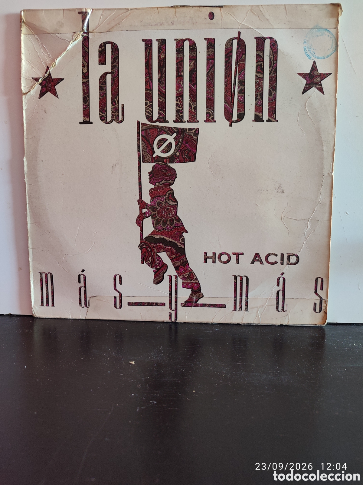 Discos de vinilo: La Uni&oslash;n &ndash; M&aacute;s Y M&aacute;s (Hot Acid)