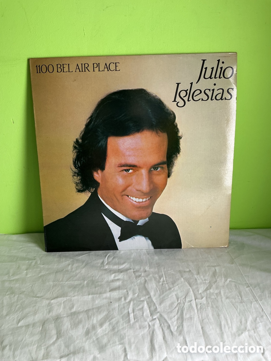 Discos de vinilo: JULIO IGLESIAS &ndash; 1100 BEL AIR PLACE &ndash; LP ORIGINAL CBS 1984