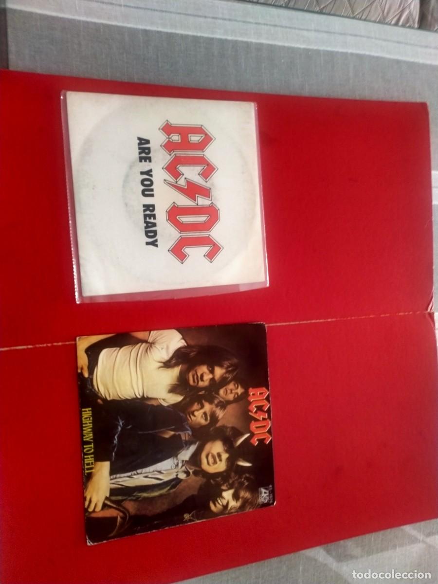 Discos de vinilo: vinilos single de acdc