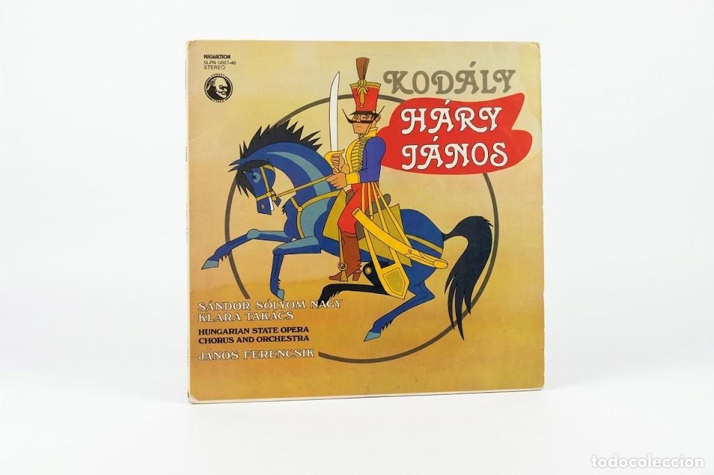 Discos de vinilo: KODALY HARY JANOS - JANOS FERENCSIK - CAJA 2 LP + LIBRO - HUNGAROTON SLPN 12187