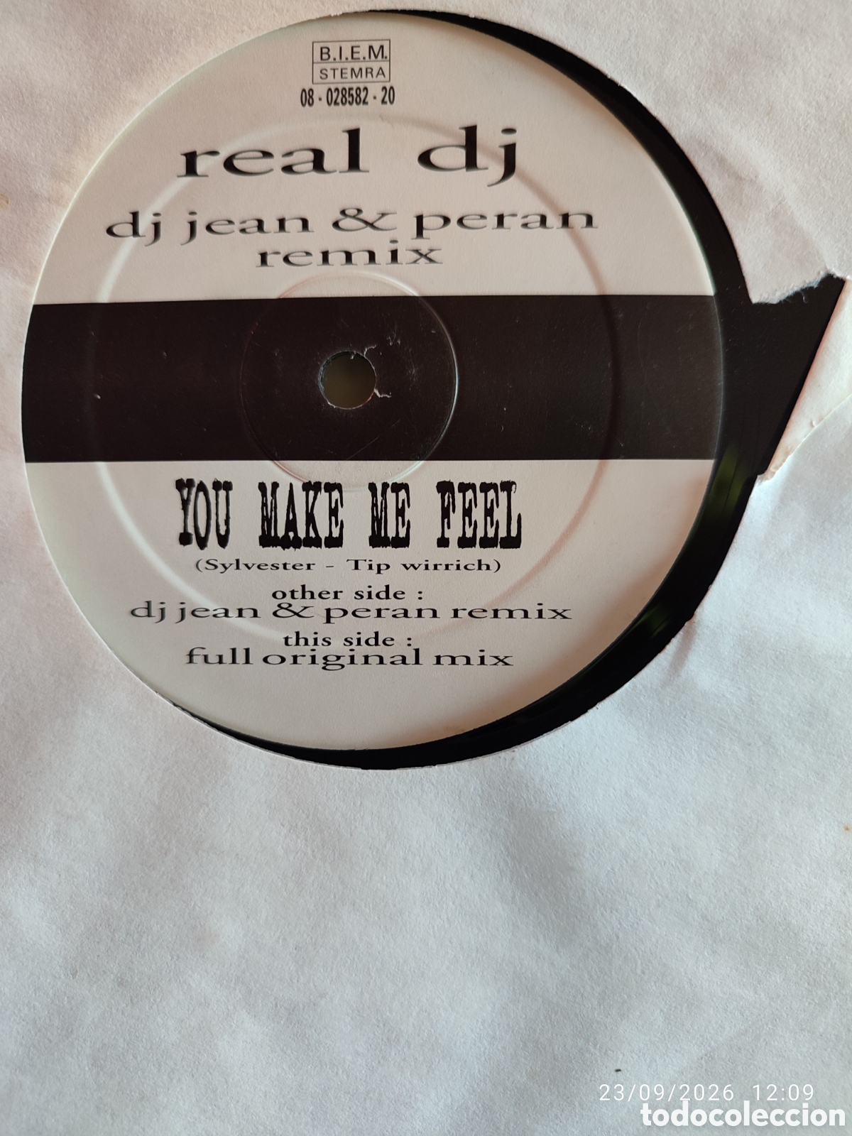Discos de vinilo: Real DJ &ndash; You Make Me Feel