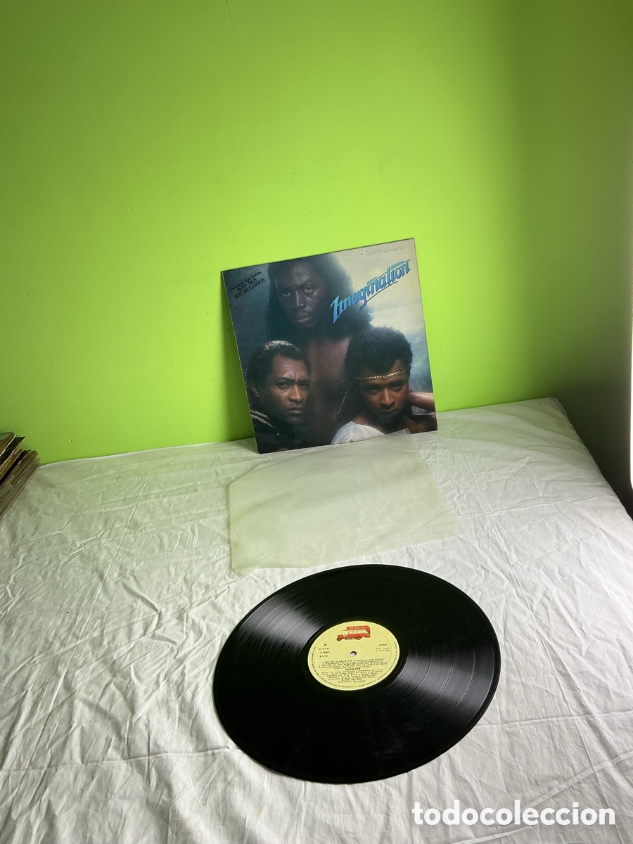 Discos de vinilo: IMAGINATION &ndash; BODY TALK / JUST AN ILLUSION &ndash; LP VINILO - Foto 2