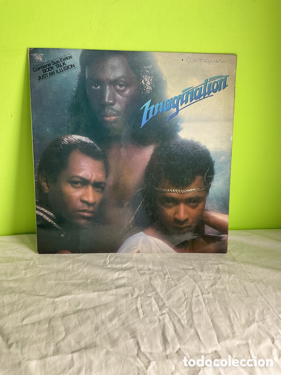 Discos de vinilo: IMAGINATION &ndash; BODY TALK / JUST AN ILLUSION &ndash; LP VINILO - Foto 3