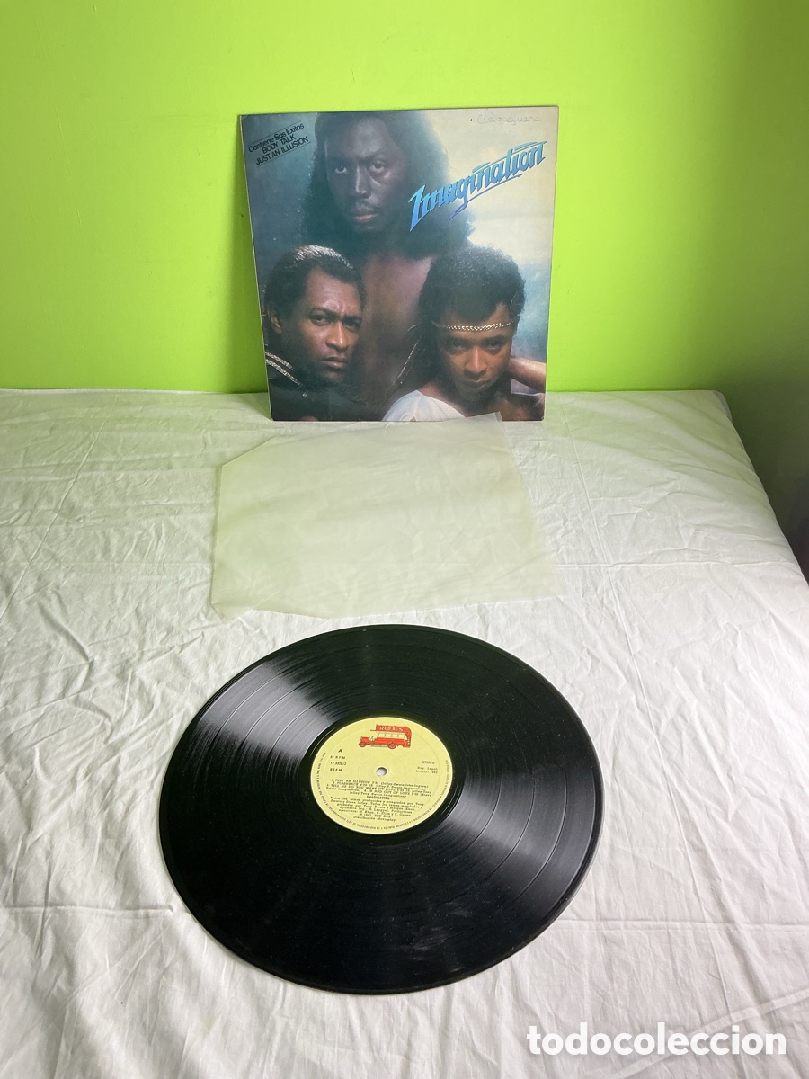 Discos de vinilo: IMAGINATION &ndash; BODY TALK / JUST AN ILLUSION &ndash; LP VINILO - Foto 4