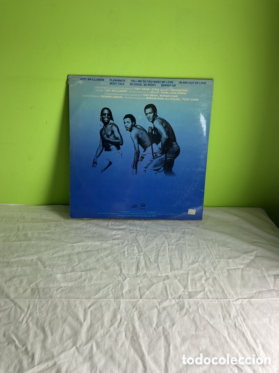 Discos de vinilo: IMAGINATION &ndash; BODY TALK / JUST AN ILLUSION &ndash; LP VINILO - Foto 7