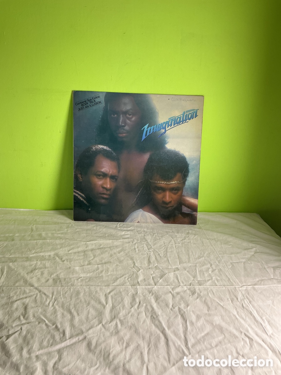 Discos de vinilo: IMAGINATION &ndash; BODY TALK / JUST AN ILLUSION &ndash; LP VINILO - Foto 1