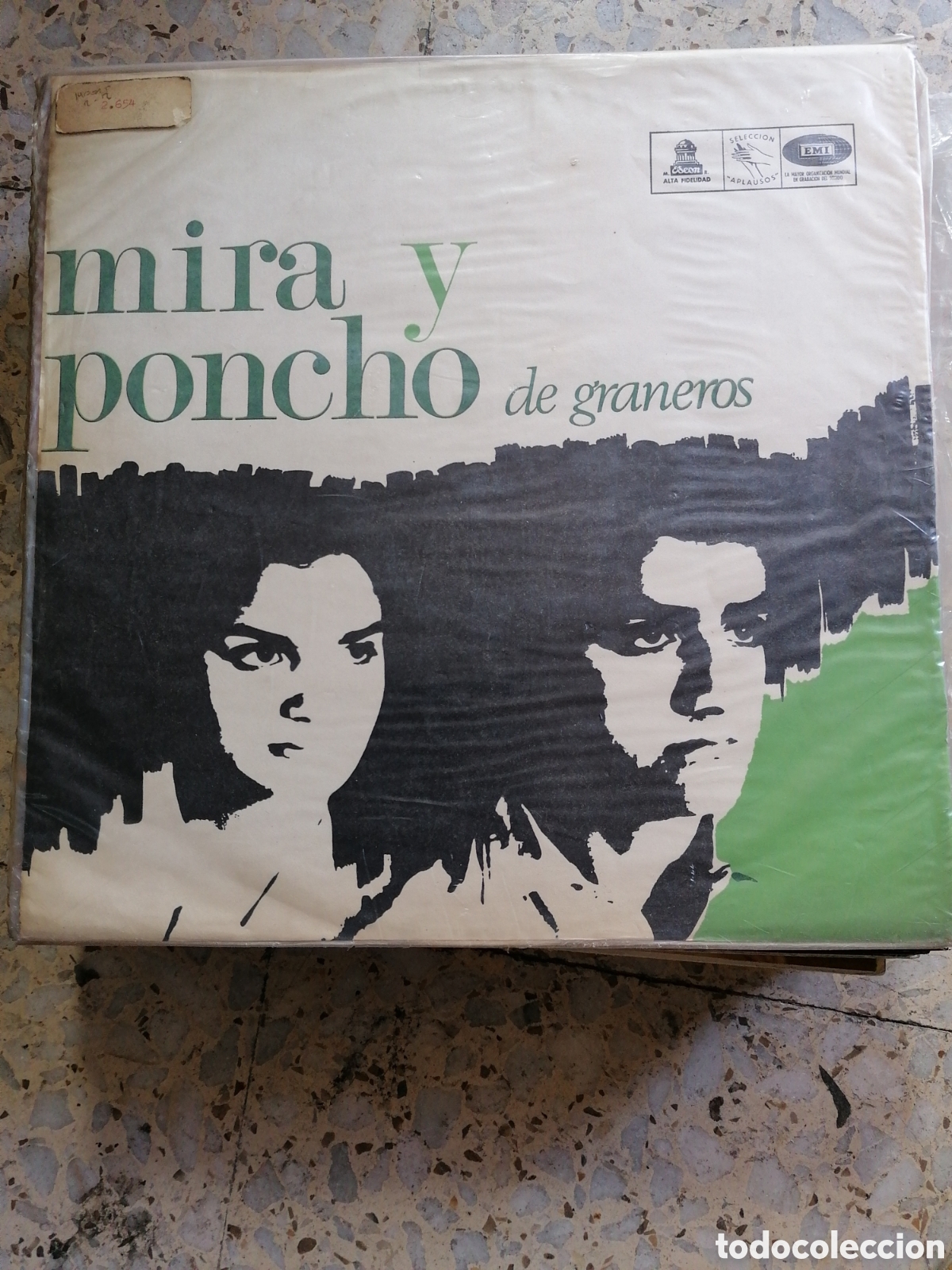 Discos de vinilo: LP MIRA Y PONCHO DE GRANEROS 1967 CHILE