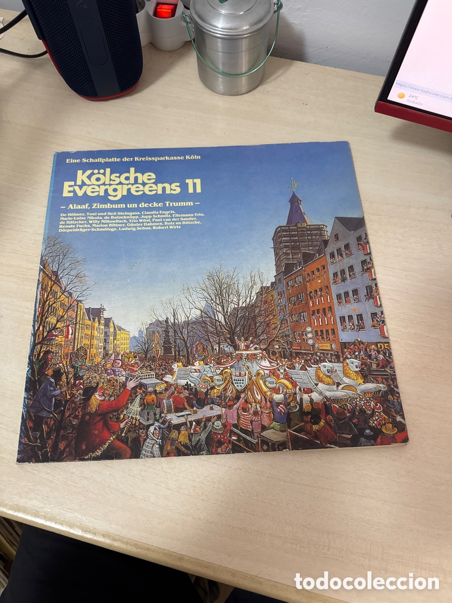Discos de vinilo: disco de vinilo K&ouml;lsche Evergreens 11 - Alaaf, Zimbum un decke Trumm 1984