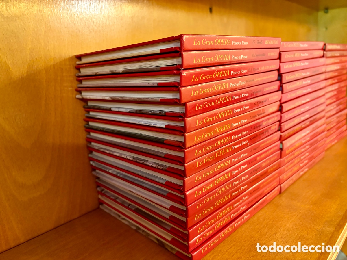 Discos de vinilo: Colecci&oacute;n La Gran &Oacute;pera Paso a Paso &ndash;48 vol&uacute;menes - Foto 4