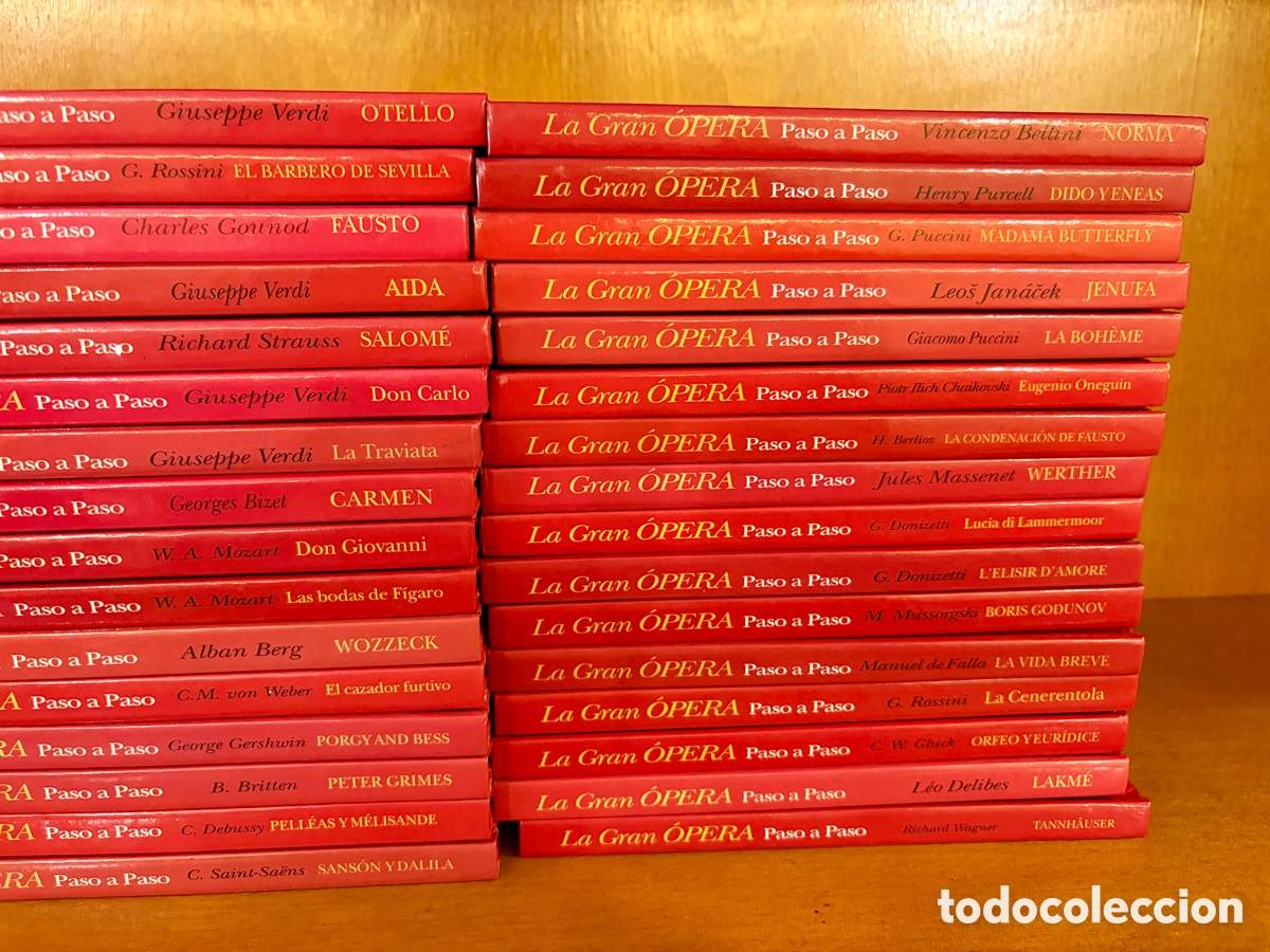 Discos de vinilo: Colecci&oacute;n La Gran &Oacute;pera Paso a Paso &ndash;48 vol&uacute;menes - Foto 5