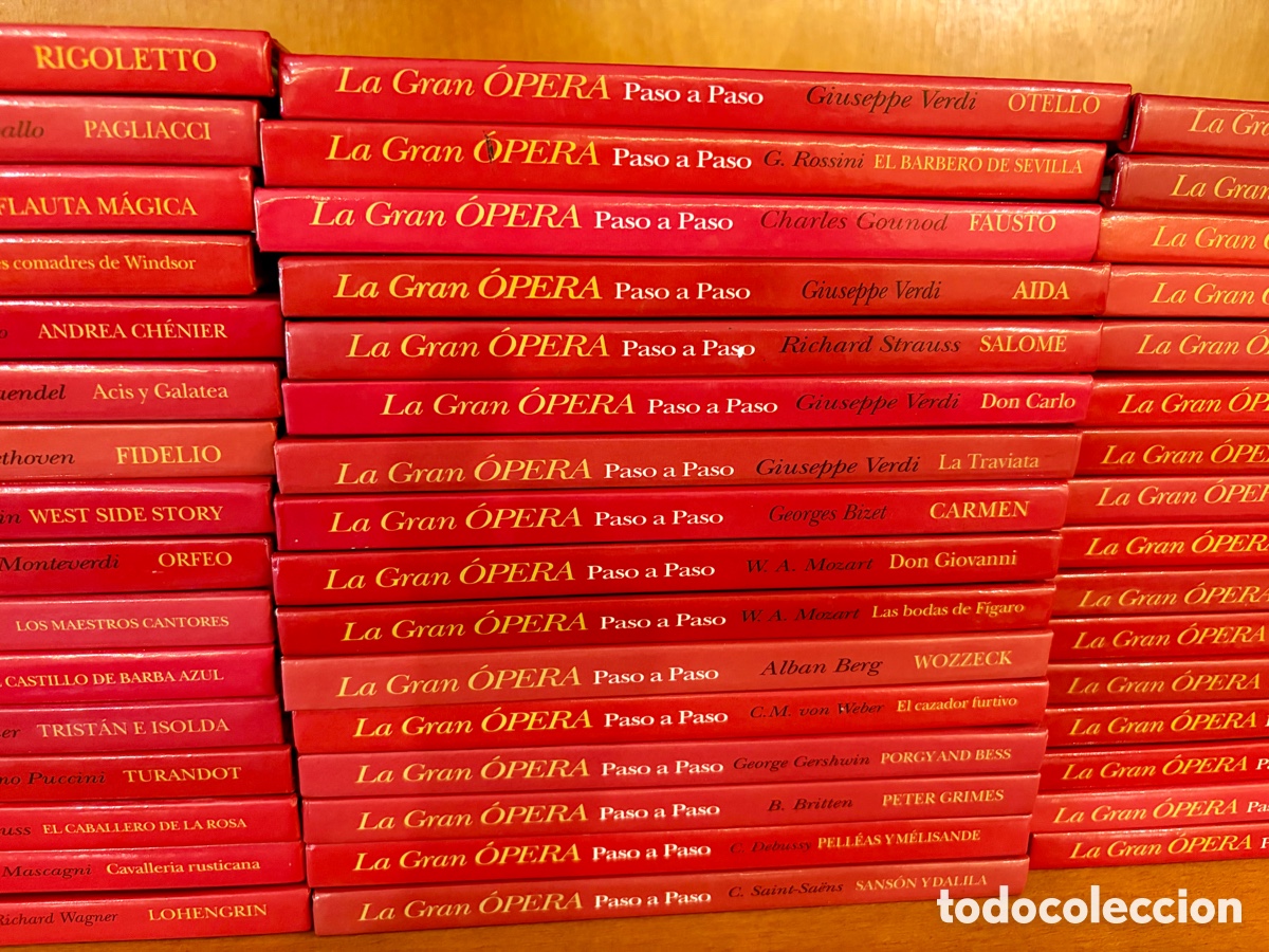 Discos de vinilo: Colecci&oacute;n La Gran &Oacute;pera Paso a Paso &ndash;48 vol&uacute;menes - Foto 6