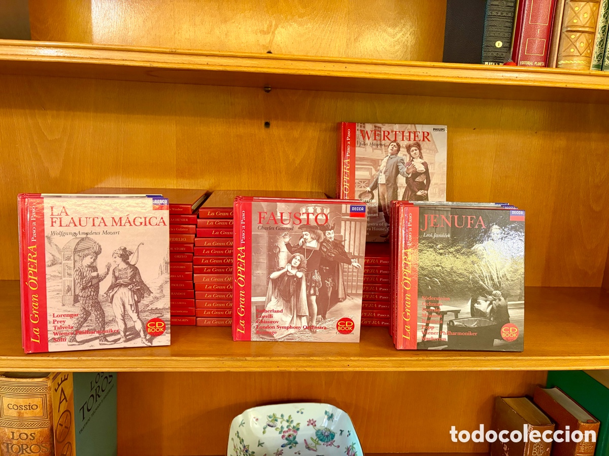 Discos de vinilo: as&iacute;: Colecci&oacute;n La Gran &Oacute;pera Paso a Paso &ndash;48 vol&uacute;menes