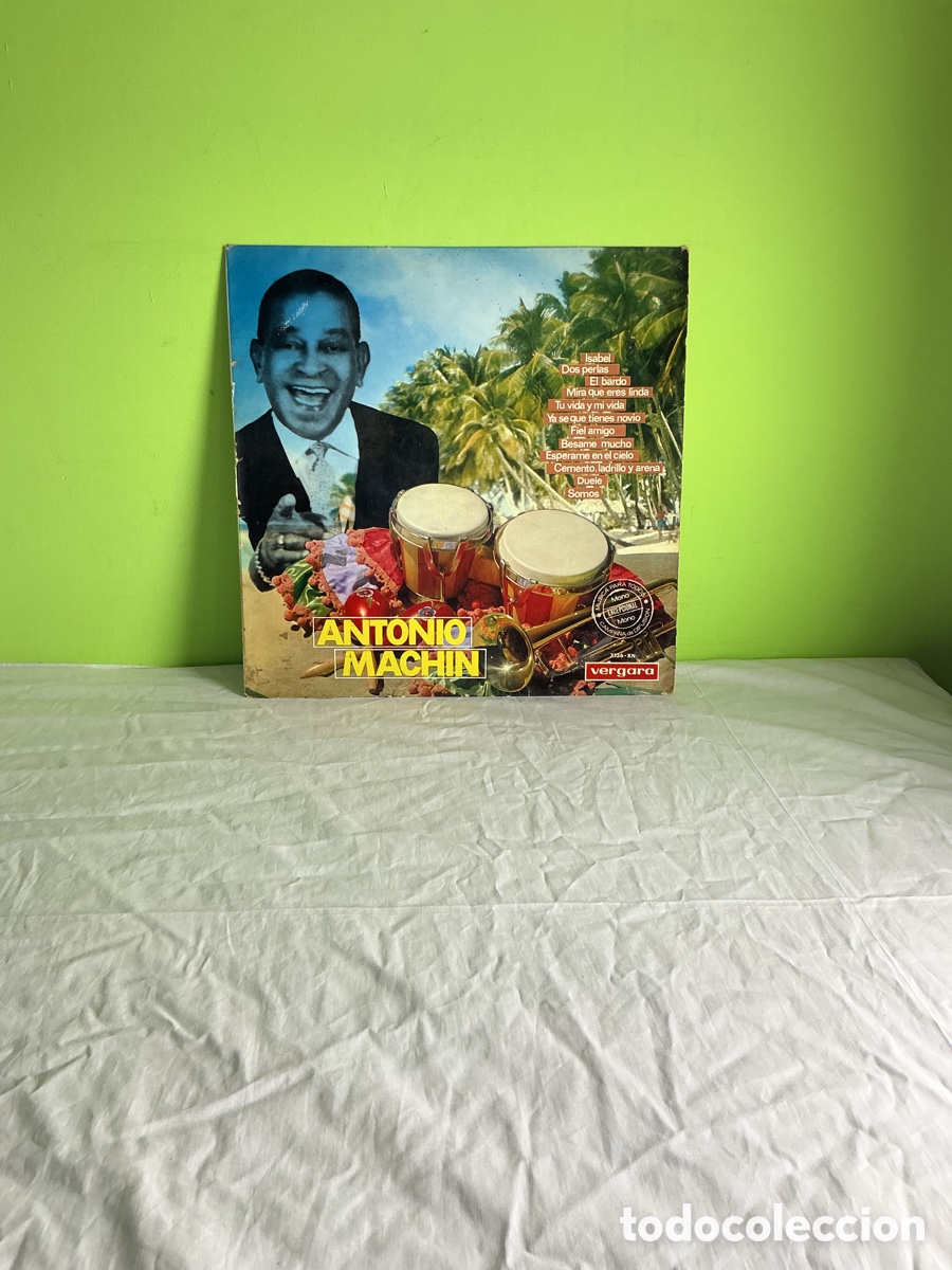 Discos de vinilo: ANTONIO MACH&Iacute;N &ndash; ISABEL / DOS PERLAS / EL BARDO &ndash; LP VERGARA