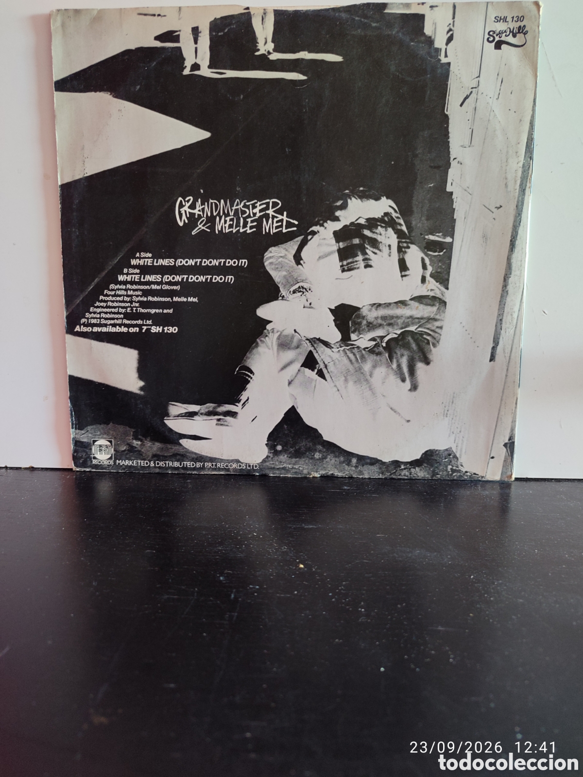 Discos de vinilo: Grandmaster & Melle Mel &ndash; White Lines (Don't Don't Do It)