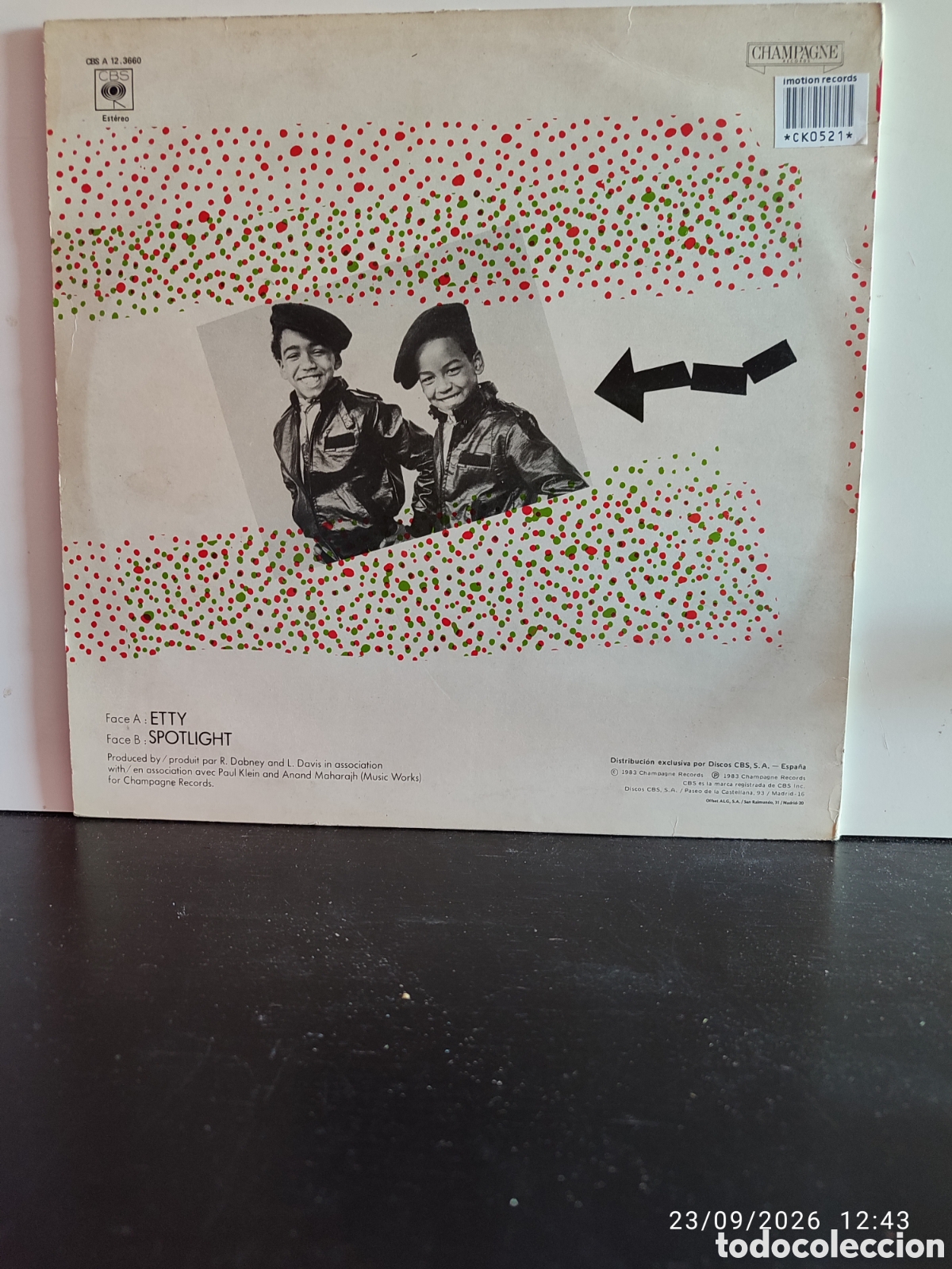 Discos de vinilo: The Little Dabs &ndash; Etty - Foto 2