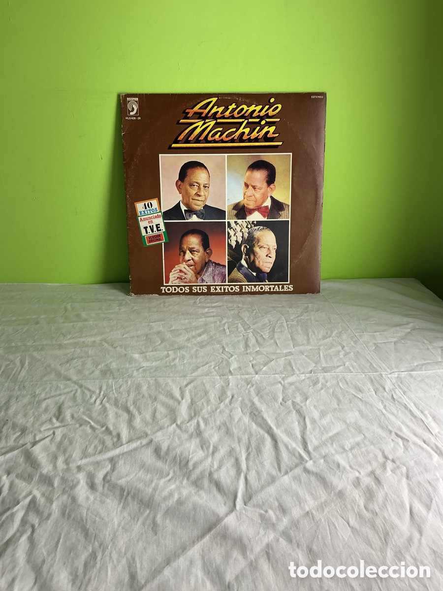 Discos de vinilo: ANTONIO MACH&Iacute;N &ndash; TODOS SUS &Eacute;XITOS INMORTALES &ndash; DOBLE LP