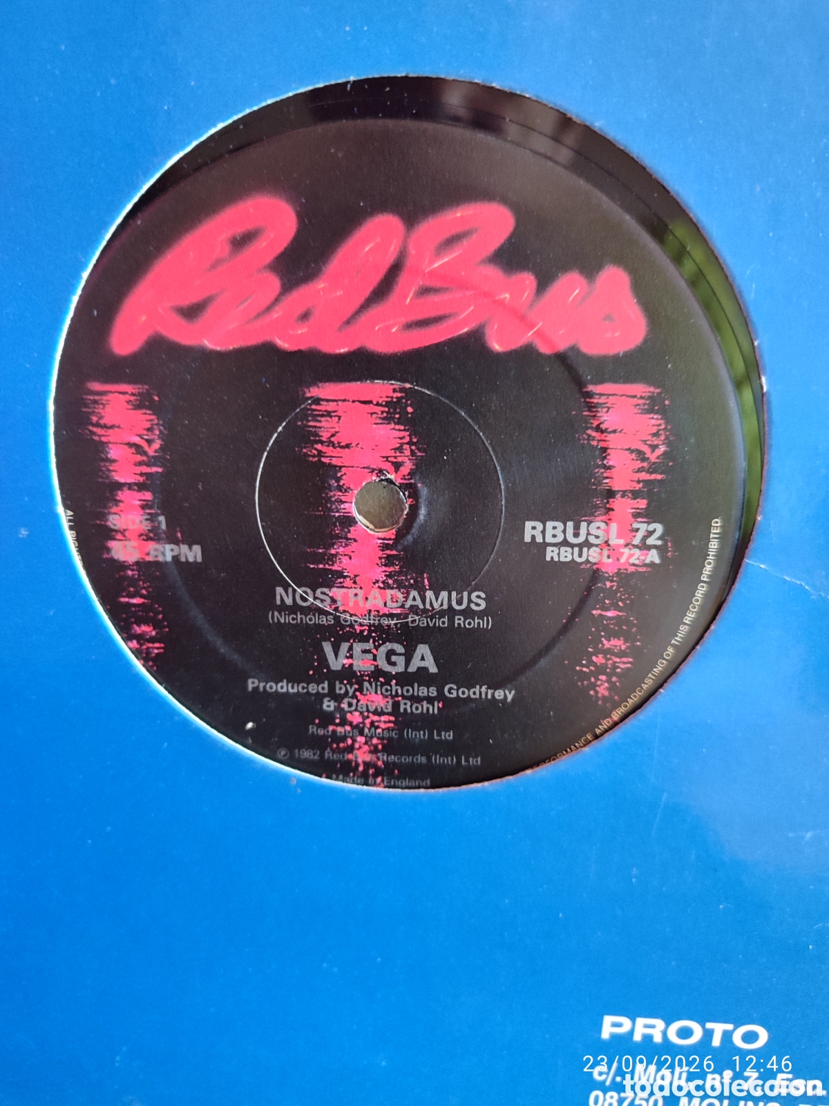 Discos de vinilo: Vega &ndash; Nostradamus VINILO - Foto 2