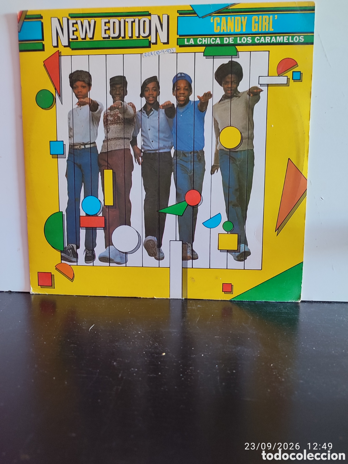 Discos de vinilo: New Edition &ndash; Candy Girl = La Chica De Los Caramelos