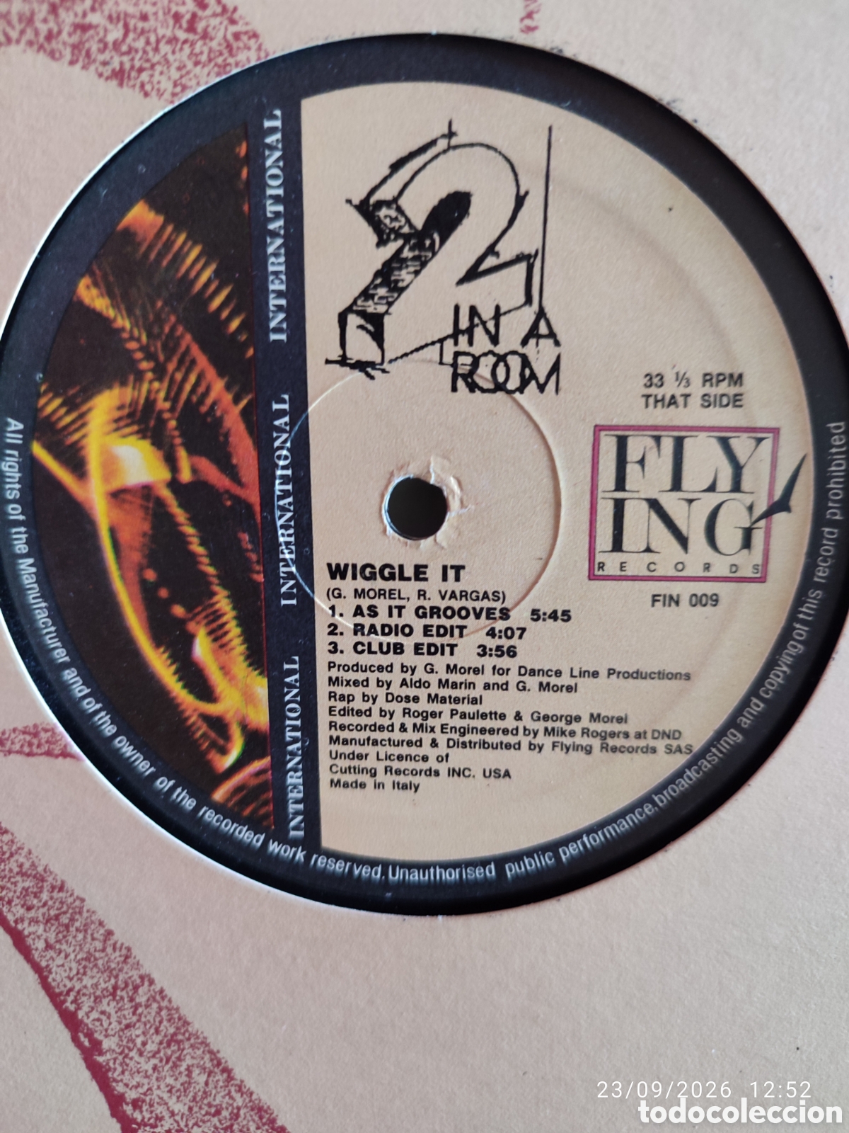 Discos de vinilo: 2 In A Room &ndash; Wiggle It - Foto 2