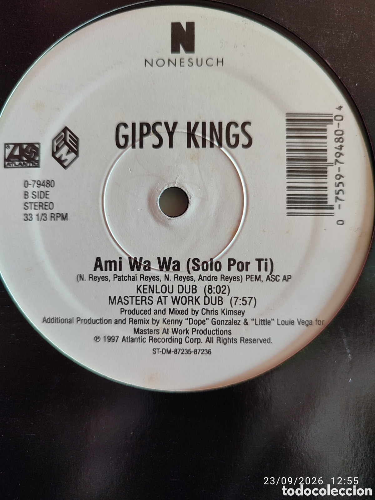 Discos de vinilo: Gipsy Kings &ndash; Ami Wa Wa (Masters At Work Mixes) - Foto 2